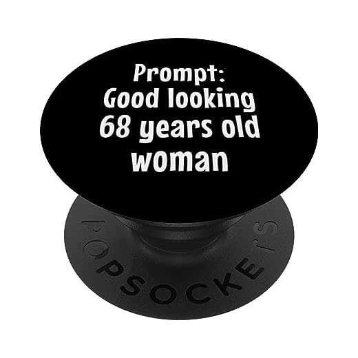 Cumpleaños 68 para mujer, experto en inteligencia artificial, cumpleaños 68 PopSockets PopGrip Intercambiable