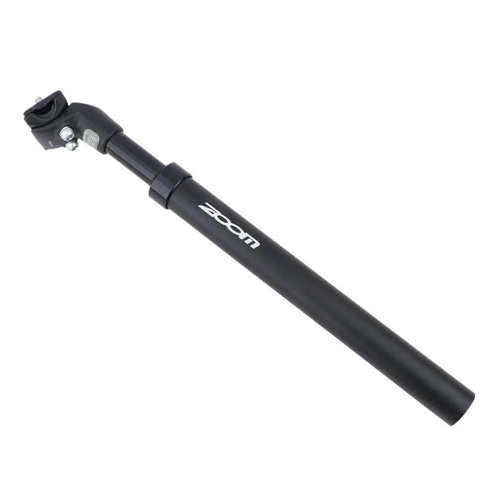 Colliers De Selle Pour VéLo Tige de selle à suspension amortisseur amortissement aluminium VTT vélo montagne tige 27,2 28,6 30,1,4,9 31, 33, mm(27.2-30mm black 2)