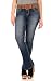 WallFlower Jeans Women's Belted Luscious Curvy Bootcut Jean