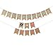 Baby Gender Reveal Party Supplies - Burlap Banner For Gender Reveal ,Perfect Gender Reveal Ideas Theme, Boy or Girl Banner For Party Decorations, Unique Baby Shower Ideas (TOUCHDOWNS OR TUTUS BANNER)