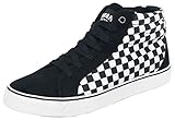 Artikelnummer TB2576 Urban Classics Herren Printed High Canvas Hohe Sneaker, Mehrfarbig (Black/White 00826), 36 EU
