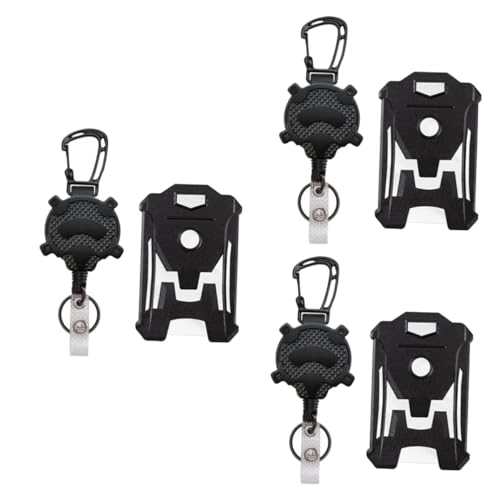 Porte-badge rétractable solide pour faciliter le pointage quotidien au bureau