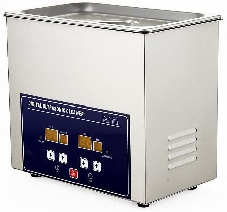 Miniatura 3 de JeKen Limpiador ultrasónico profesional 3.2L con temporizador digital, calentador de acero inoxidable, PS-20A