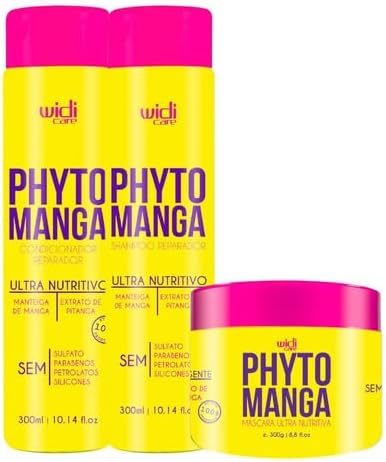 Kit Widi Care Phyto Manga Shampoo Condicionador Mascara