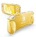 Produktbild Mumba Case für Nintendo Switch Lite Hülle 2019 [Thunderbolt Series] Transparent Schutzhülle mit TPU Griff (Transparent)