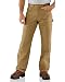 Carhartt Men's Loose Fit Canvas Carpenter Five Pocket B159,Goldenkhaki,32 x 32