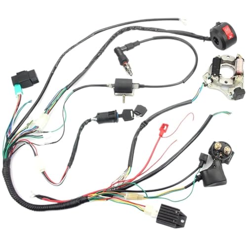 Module CDI avec harnais résistant pour réparer les pannes de démarrage sur mini quad 110cc