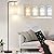 Coucrek Floor Lamp for Living Room, 9W LED Bulb, Remote Custom Color Temperature & Brightness, Standing Lamps for Bedroom Office, Browm