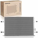 A-Premium Air Conditioning A/C Condenser Compatible with - 2010 2011 2012 - Freightliner Cascadia, Coronado
