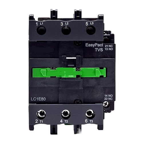 Contacteur AC220V 50HZ LC1E80M5N pour remplacer un ancien mod&egrave;le EasyPact TVS 37KW