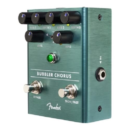 ギター Fender BUBBLER ANALOG CHORUS/VIBRATO Amazon.com: Fender Bubbler Analog Chorus/Vibrato Pedal