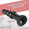 BDSMJOY Silikon Analdildo Buttplug mit 4 Kugeln, 27cm Analkugeln Analplug mit Anal beads für Männer und Frauen, Anal Dildo mit Starker Saugnapf, Anus Masturbator Sex Toy Sexspielzeug #2