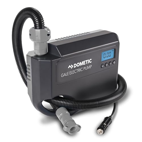 Dometic - Gale 12V Pumpe - Campingzubehör - Für Dometic AIR Markisen und Zelte - Automatische Abschaltung - Reise Gadgets - Elektrische Pumpe