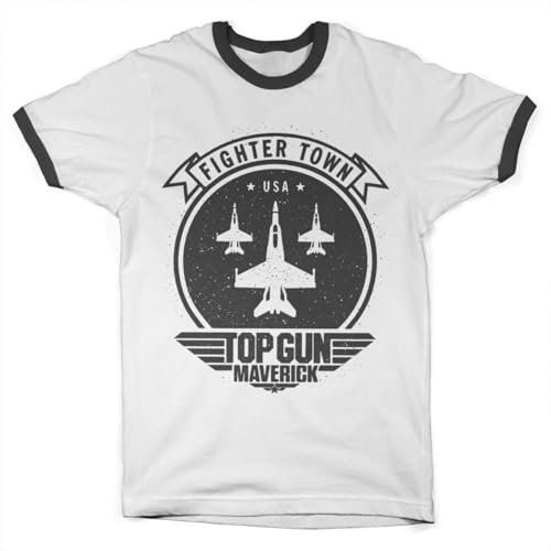 Top Gun Maverick Fighter Town T-Shirt Ringer ravivera la nostalgie des fans