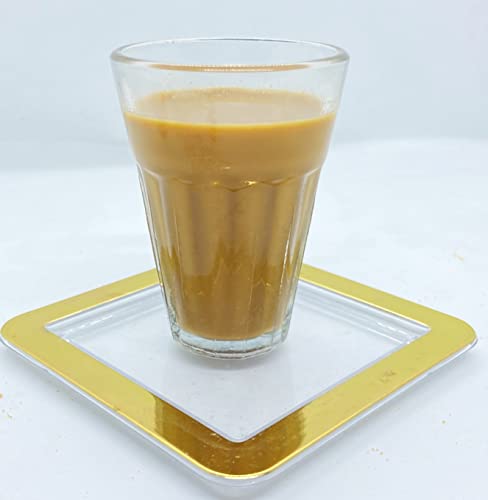 Zegel® -Chai Glass Tea Glasses Set of 6 120 Ml | Antique Tea Cups Set of 6 Chai Glass Cup Set of 6 Cutting |Chai Glasses Tea Set Coffee Cup | Clear, 120ml | Desi Chai Glass... - Image 6