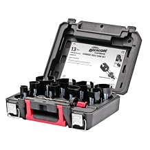Disston Blu MOL Xtreme QuickCore TCT Hole Saw 13 pc Set E0100198