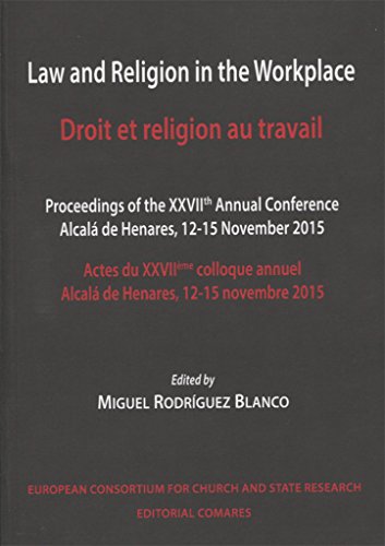 Portada de Law and Religion in the Workplace