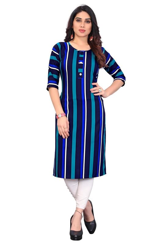 Image of Women Printed Crepe Kurtas