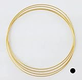 20 Gauge 1 Inch 99.99% Pure 24K Solid Yellow Gold Wire Round 1/4 Hard by CRAFT WIRE