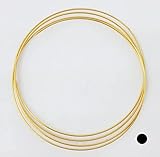 28 Gauge 99.99% Pure 24K Solid Yellow Gold Wire Round 1/4 Hard 6 Inches by CRAFT WIRE