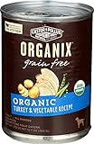 Organix, Grain Free Organic Turkey & Vegetable Canned Dog Food, 12.7 oz
