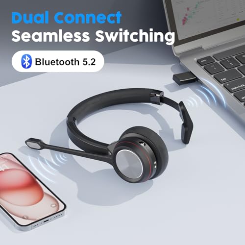 Casque de bureau mono pour télétravail efficace et fluide