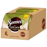 Senseo Café Latte Dubai Chocolate Style Pads, 4 x 8 Drinks, 32 Coffee Pads