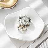 GZYYANG Bandeja para llaves, cuenco de cerámica, 17 cm, decoración para joyas,...