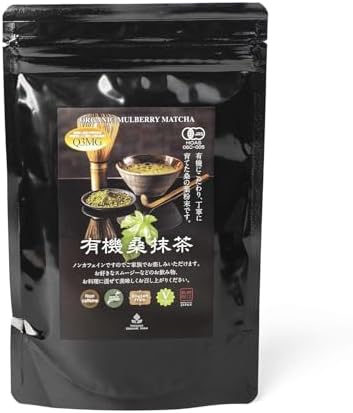 Shimane Organic Farm Japanese Mulberry Matcha - Caffeine-free, 3.52 oz