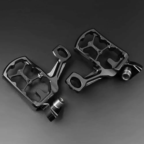 Motorrad Fußstütze Motorrad-Fußrasten Für Yamaha YZ450F WR450F (2003–2016, 2017, 2018, 2019, 2020, 2021, 2022, 2023, 2024) Breite Fußrastenverlängerung Aus Aluminium(Nero)