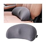 Mandark Car Seat Cushion, Memory Foam Vehicle Driver Seat Pad for Back & Sciatica Pain Relief, Comfortable Lumbar Pillow for Driving, Office Chair, Wheelchair, Universal for SUV, Truck, RV (Gray)
