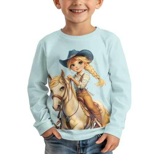 Image of Uourmeti Teens Girls Long Sleeve T Shirts Fall Outfits Boys Active Sportswear Running Tops