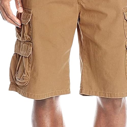 Shorts Cargo Hombre Multi Bolsillos Algodón Estiramiento miniatura 3