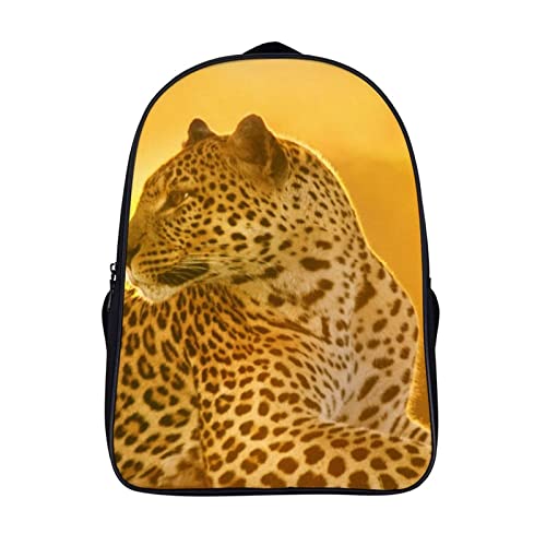 Sac d'école léopard pour la rentrée des classes et les sorties de loisirs de la jeunesse