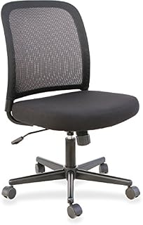 Lorell Mesh Armless Mid-Back Task Chair