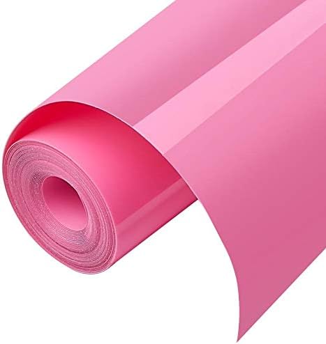HTV Iron on Vinyl 12inch x10 Feet Roll for Silhouette and Cricut Easy to Cut & Weed Iron on Heat Transfer Vinyl DIY Heat Press Design for T-Shirts Black