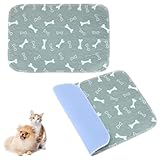 2pcs Pet Pads with Pheromones, 60x40cm/23.62x15.75in Reusable Washable Thickened Puppy Pee Pads for Dogs & Cats Leak-Proof & Anti-Slip Absorbent Pet Training Mat Supplies