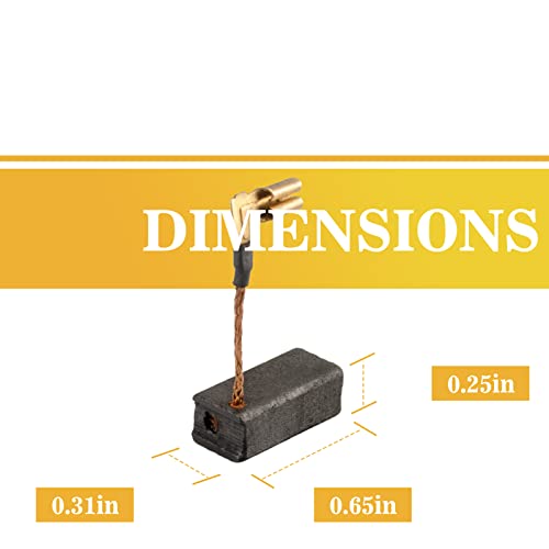 4 cepillos de carbono N097696 para amoladora DeWalt DWE4120 DWE4011 DWE4012 4