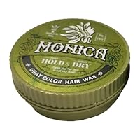 Amazon.co.jp: ニューモニカ カラーワックス グレー 100g シャンプーで