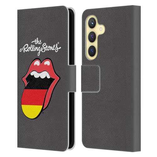 Carcasa Samsung S24 de cuero para conciertos de The Rolling Stones