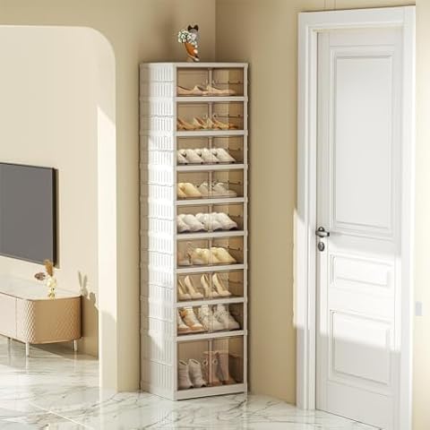 ELPHECO 9-Tier Foldable Shoe Cabinet Cover