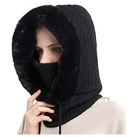 TAGVO Women's Fleece Balaclava Winter Mask Cover