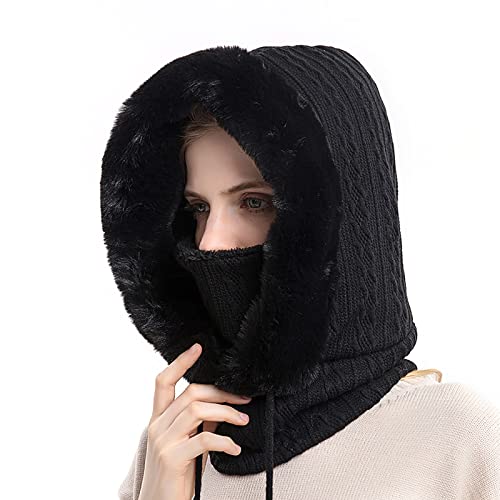 Lot De 2 Bandeaux Cache-oreilles Hiver – Noir Et Gris – Tissu Respirant – Pour Cyclisme, Course, Randonnée