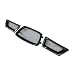 MKOIJN Griglia Anteriore 3 Pezzi in Fibra di Carbonio Telaio Auto Anteriore Inferiore Griglia Griglia Griglia Adatta Fit for Subaru Impreza 9th WRX/STI Racing Grill