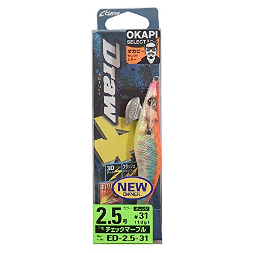 OWNER(�I�[�i�[) �G�M ED Draw4(�h���[�t�H�[) 2.5�� 10g �I�����W/�`�F�b�N�}�[�u�� #31 No.31880