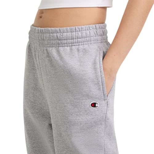 Image of Champion Women's Cinched-Bottom Fleece Sweatpants, Oversized Fit, Midweight