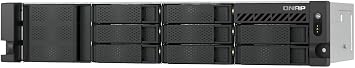 QNAP TS-855eU-RP-8G-US 8 Bay High-Speed 2U Short-Depth rackmount NAS with Dual-2.5GbE, Intel Atom CPU, Redundant 300W PSU, 8GB DDR4 Memory and 8-core Computing Power (Diskless)