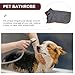 TOYANDONA Pet Bathrobe for Dogs and Cats Fast Drying Grooming Towel Full Coverage Design Lightweight and for Small and Large Pets