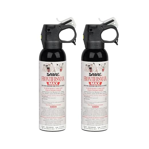 SABRE Frontiersman MAX Bear Deterrent Spray