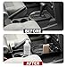 JeCar JK Gear Shift Storage Tray Center Console Storage Organizer Box Interior Accessories Compatible with Jeep Wrangler JK & Unlimited Sports Sahara Rubicon 2007-2010